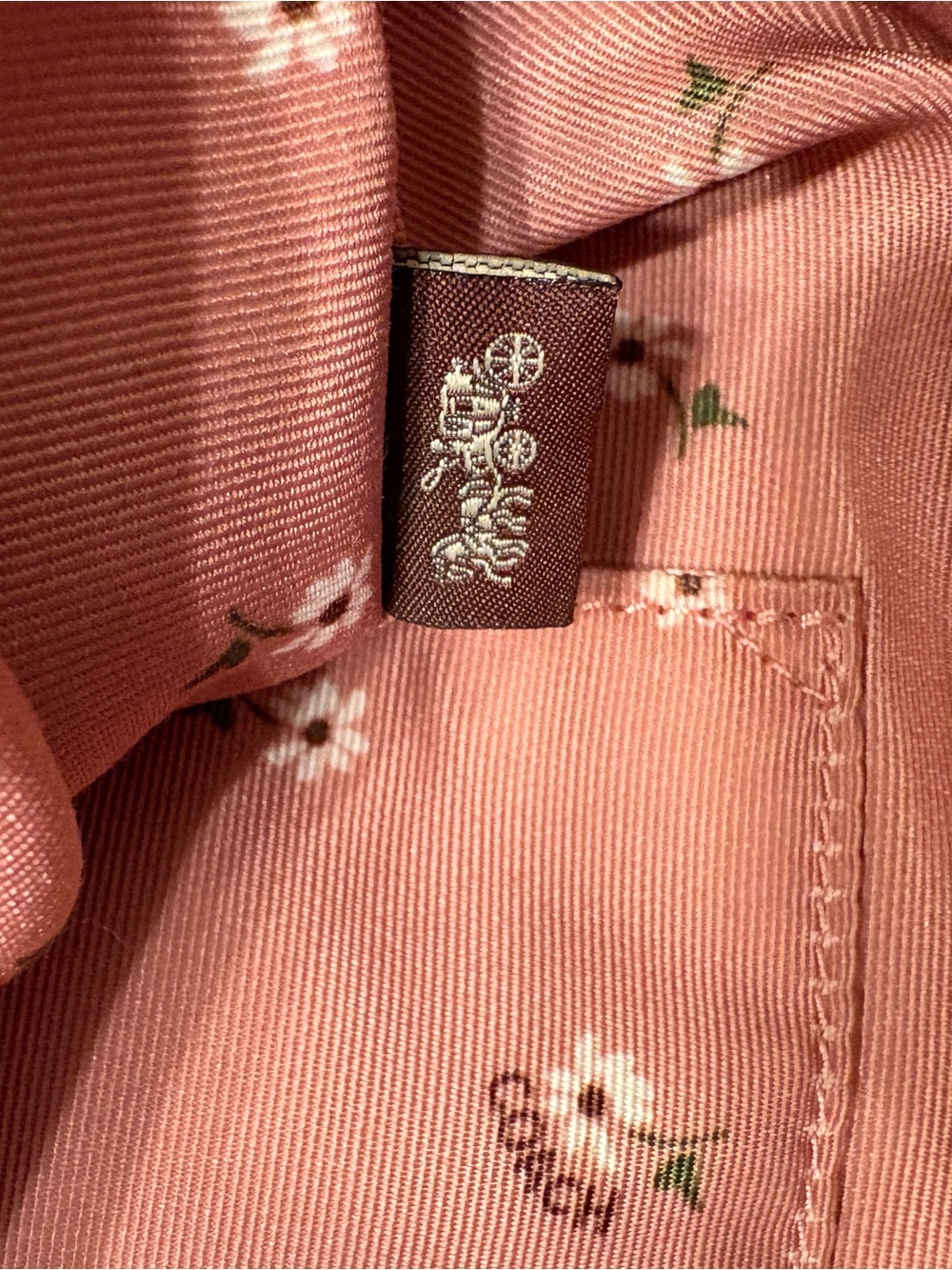 Coach Kelsey Pink Pebbled Leather Satchel with Gold Hardware - Picture 9 of 12